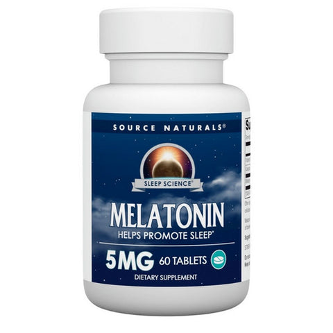 Sleep Science Melatonin 60 Tabs by Source Naturals