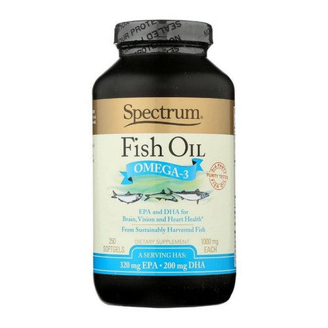 Spectrum Essentials, Fish Oil Omega-3, Cp250