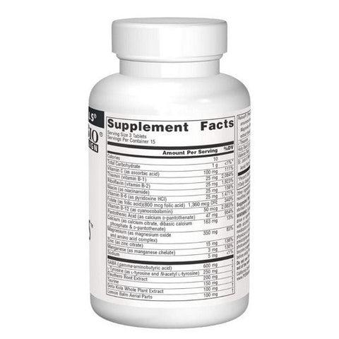Source Naturals, Calm Thoughts, 45 Tabs Source Naturals