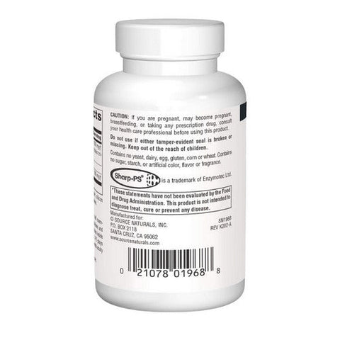 Source Naturals, Phosphatidyl Serine, 500 mg, Matrix Softgel 60 Sg Source Naturals
