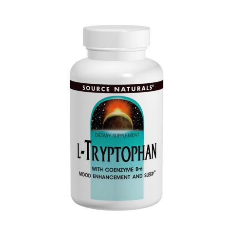 Source Naturals, L-Tryptophan, 500 mg, Powder 100 Grams Source Naturals