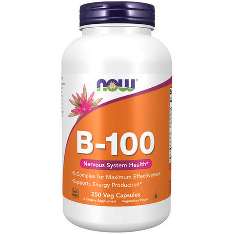 Now Foods, Vitamin B-100, 250 Veg Caps Now Foods