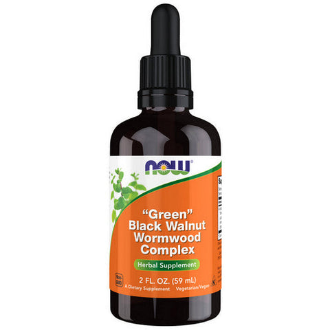 Now Foods, Fresh Green Black Walnut Wormwood Complex, 2 oz Now Foods