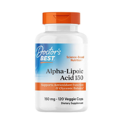 Doctors Best, Alpha Lipoic Acid, 150 Mg, 120 Veg Caps Doctors Best