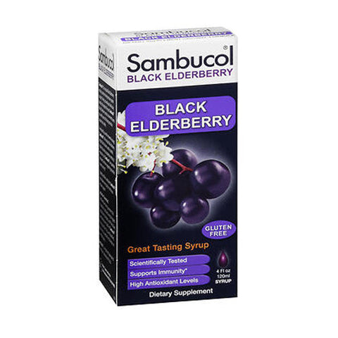 Sambucol, Black Elderberry Syrup, 4 Oz Sambucol