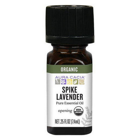 Aura Cacia, Essential Oil, Lavender Spike 0.25 oz Aura Cacia