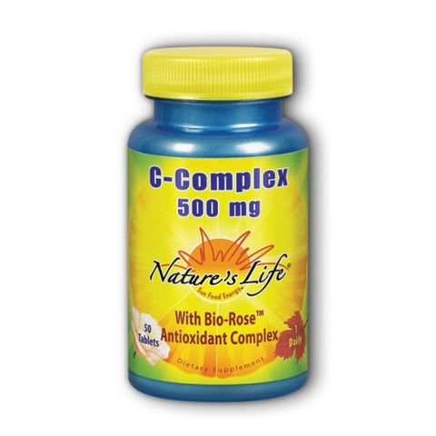 Nature's Life, C-Complex, 500 mg, 50 tabs Nature's Life