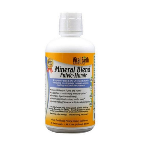 Vital Earth Minerals, Fulvic-Humic Mineral Blend, 32 oz Vital Earth Minerals