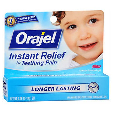 Baby Orajel, Teething Pain Medicine For Fast Teething Pain Relief, 0.33 oz Baby Orajel