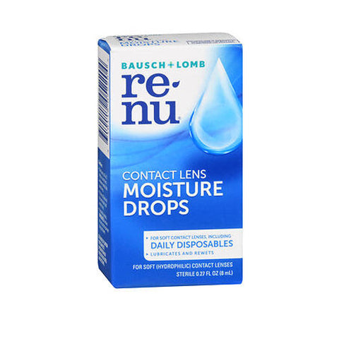 Bausch + Lomb, Renu Contact Lens Moisture Drops, 0.27 Oz Bausch + Lomb